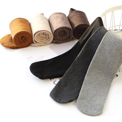 Japanese Cute Tights Lingerie Winter Tights Pantyhose Warm Velvet Thick Stockings Autumn Winter Women