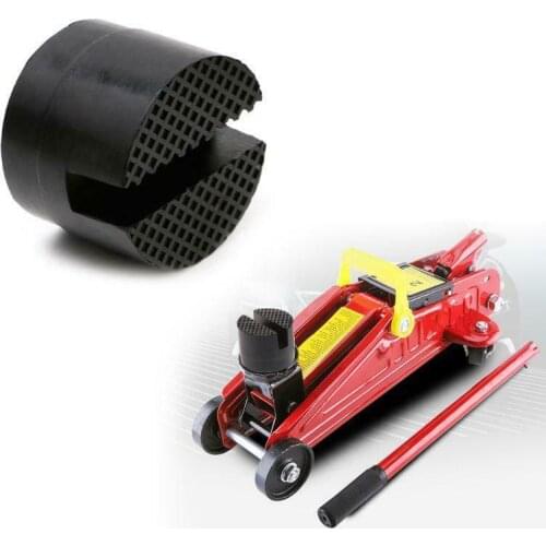 1 Pcs Universal Car Jack Adapter Slotted Frame Lift Rubber Pad Rail Floor Stand Holder Auto Repair Tools Car Accessories