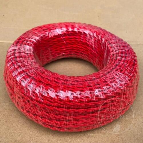 100M Vintage 2coreX 0.75mm Fabric Copper Electrical Wire For Pendant Lights Electric Cable For Led Pendant Lamp DIY Accessories