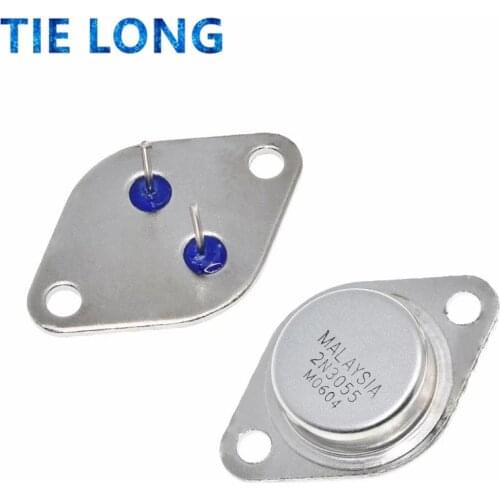 5PCS Transistor 2N3055 TO-3 15A 60V NPN AF Amp Audio Power new and original IC