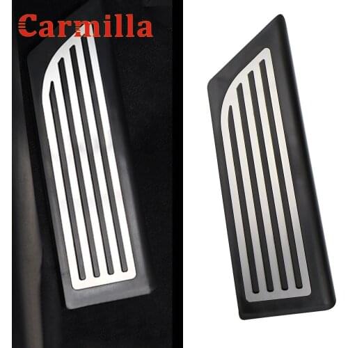 Carmilla 1Pcs Car Foot Rest Pedal Cover for Tesla Model 3 Model3 Model Y ModelY 2016 - 2021 LHD Car Rest Pedals Parts