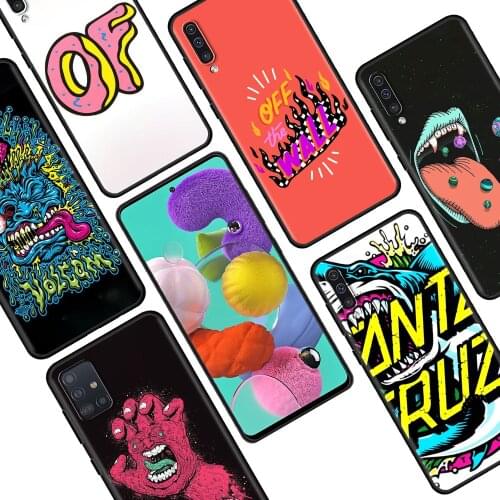 Santa Cruz Skateboards Art Phone Case for Samsung Galaxy A51 A71 A21s A12 A31 A41 A32 A02s A11 A72 A52 A42 5G A01 A91 Cover