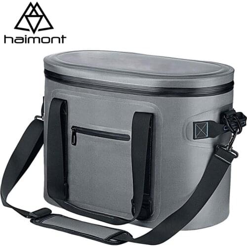 Haimont 30 Can Soft Cooler, Large Flip Cooler with Heavy Duty Leakproof TPU Material and Closed-Cell Foam, Perfect Car Portable