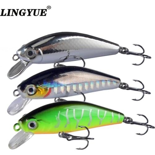 Slowly Sinking Minnow Fishing Lure 55mm 6.5g Artificial Japan Hard Bait Bass Pike Wobblers Crankbait Carp Fishing