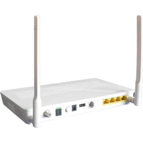 2020 NEW HG8247H5 GPON ONU ONT with 4GE+1Tel+CATV+WiFi SC APC Green port English Firmwarel modem Telecom Network Equipment