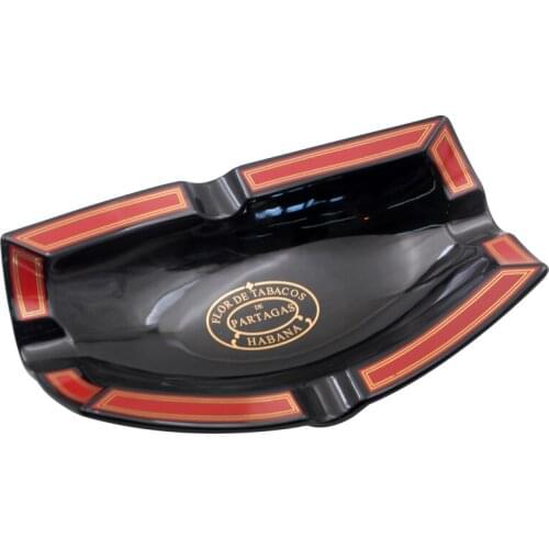 Original Practical Cigar Bone Porcelain Cigar Ashtray 4 Rest Holder Table Cigarette Ash Tray Home Smoking Accessories Ashtrays