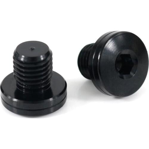 Fit For Kawasaki KLR650 Versys1000 Z125 Z650 Z800 Z900 Z1000 Versys-X250 M10x1.25 Left-Hand Right-Hand Thread Mirror Hole Plugs