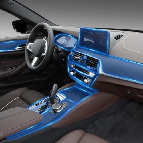 For BMW G32 Sreies 6GT 2017-2021 Car Interior Center console Transparent TPU Protective film Anti-scratch Repair film Accessorie