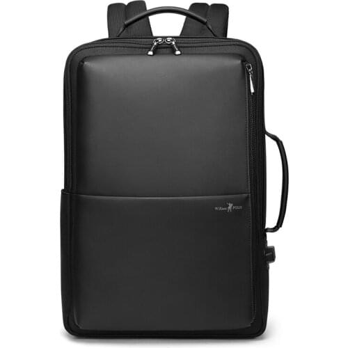 Mens Backpack Korean Casual USB Backpack Breathable Wearable Business Computer Bag Female Student Travel Bag
