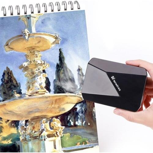 Tenwin Wireless Color Air Drier Drawing Dryer Art Student Exam Blow Painting Watercolor Quick-drying Desktop Small Fan MS5700