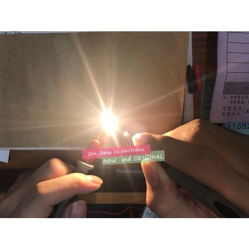 1W 3030 SMD LED Diode 6V 150ma 3000K 120lm/w Ceramic Pad Best Radiator With Zener Diode More Protection 3030