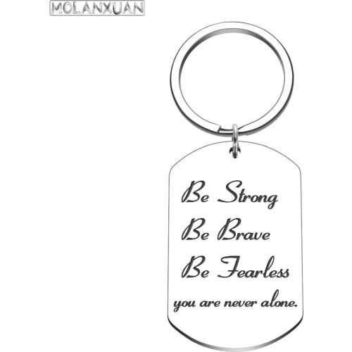 Inspirational Keychain Gifts for Teens Boys Girls Young Women Men Friends Birthday Son Daughter Key Chain Presents