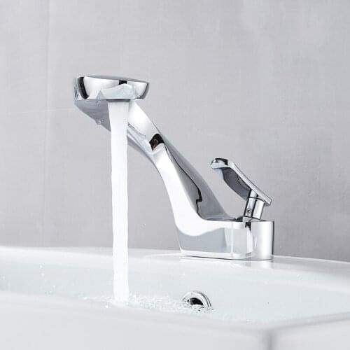 Vidric Modern Basin Faucets Waterfall Basin Water Taps For Bathroom Torneira da bacia Single Handle Mixer Tap Washbasin Mixer