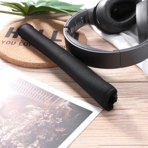 Replacement Neoprene Zipper Headband Cover Case Protector for ATH-MSR7 M50X M40X M30X Headphone Replacement Head Band Cushion