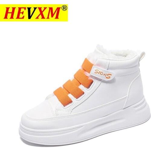 2021 Women Sneakers New Fashion Flock Women Casual Shoes Breathable Autumn Winter Lace-Up Flats Platform Women Shoes