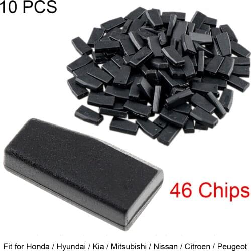 10pcs Blank ID46 PCF7936 Carbon Chip Car Key Transponder Chip Fit for Peugeot 307, 206,307 Sega C2 Suzuki Swift Hyundai Honda