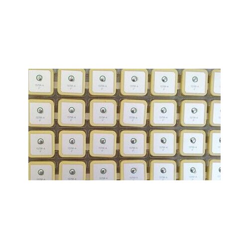 10 pcs/lot 1575R-A 1575R 1575.42MHZ GPS Passive Ceramic Antenna Connector 25*25*4MM