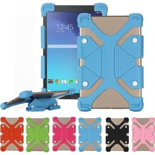 7 8 inch tablet Silicone Soft Bracket Stand Universal Case Cover Skin