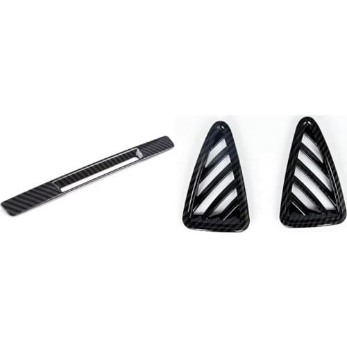 For Mazda CX3 2016-2018 Center Console Liquid Crystal Screen Trim & Central Control Air Conditioner Vent Outlet Panel