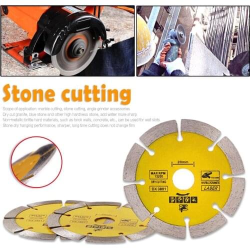 Dry or Wet Cutting Disc Continuous Rim Diamond Saw Disc Wheel Saw Grinder Specialized Stone Cutting Sheet