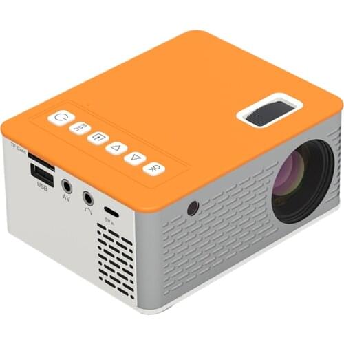 UC28D 1080P HD Mini LED Projector Home Theater Cinema Portable Video Multimedia Support Mobilephone Data With Screen Projector