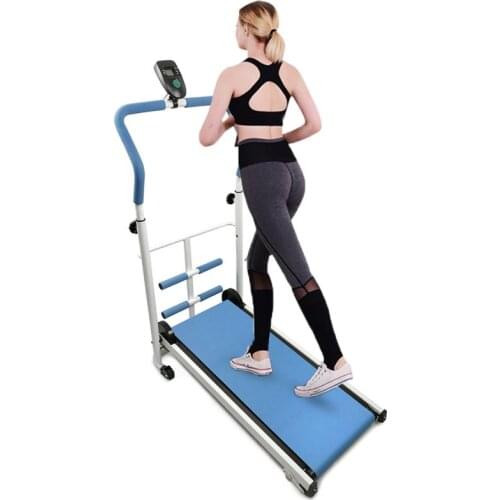 Treadmills Multifunctional Foldable Fitness Home Treadmill Indoor Exercise Equipment Gym Sit-up Stepper Fitness Equipment HWC