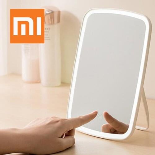 Youpin Desktop LED Makeup Mirror Touch Control LED Natural Fill Light Adjustable Angle USB Rechargeable from MIJIA YOUPIN