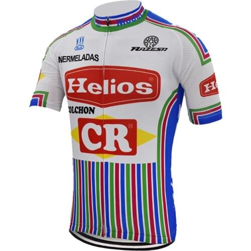 New Cycling Jerseys Men Short Sleeve Breathable Bike Wear Clothing Mtb Tops Ropa Maillot Ciclismo Cajastur