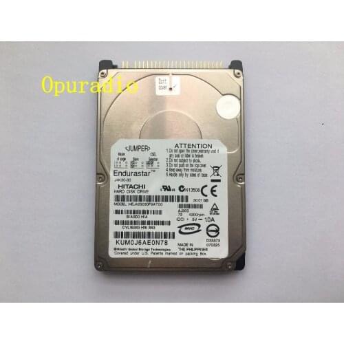 Brand new Opuradio HDD Hard disk drive HEJ423030F9AT00 30GB for car HDD Navigation audio systems