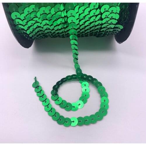 6mm 5Yards Sequin Flat Round Loose Sequins Crafts Paillette Sewing Clothes Decoration DIY Accessory Lentejuelas Para Coser#02