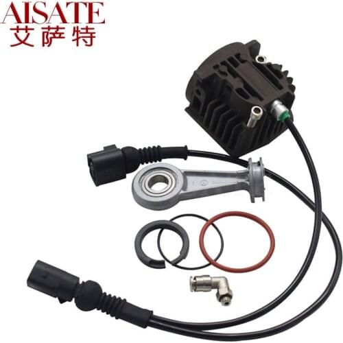 For Touareg Cayenne Air Suspension Compressor Cylinder Head Piston Rod Ring Repair kit & Air Valve Air Pump Temperature Sensor