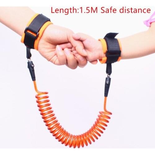 Toddler Baby Kids Safety Harness Cut Continuously Child Leash Anti Lost Wrist Link Traction Rope 2020 New hot