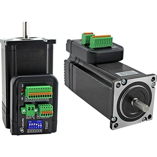 20V~40V 5A NEMA23 Closed Loop Stepper Motor Nema 23 TSS57 TSM57 Hybrid Integrated Stepper Servo Motor
