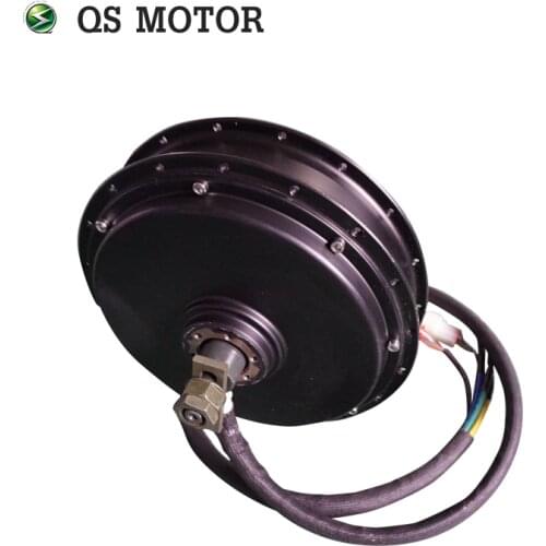 QSMOTOR 18x1.85inch E-Bike Spoke Hub Motor 205 50H V3/V3I/V3TI With Moped Motorcycle Wheel Rim Laced
