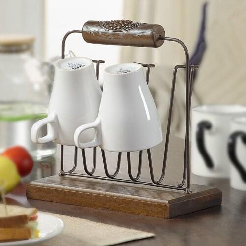 American and European Style Creative Shelves Kitchen Upside down Draining Rack Living Room Cup Holder Jewelry Storage Rack