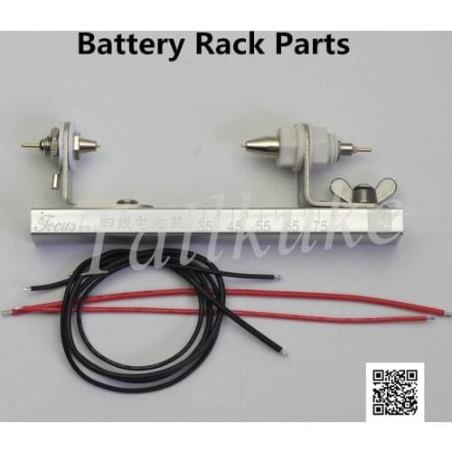 Battery Rack 18650 26650 21700 AAA Battery Four-wire Test Rack Bracket Battery Fixture All Metal 20 a Battery Test Rack