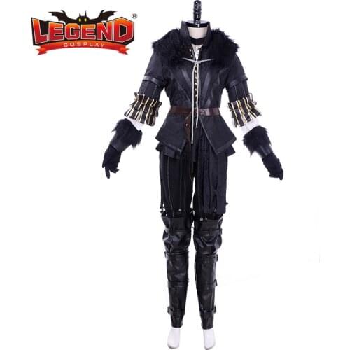 TV Series Yennefer of Vengerberg Cosplay Costume plus size custom made Yennefer Cosplay shoes boots cover For Adult