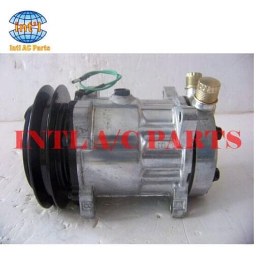 FOR Sanden 7H15 7S15 709 SD709 SD7H15 auto air conditioning ac compressor 8034 7887 CM-7887 CM7887 for trucks 1B 146mm