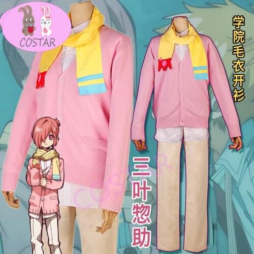 COSTAR Anime Toilet-Bound Hanako-kun Sousuke Mitsuba JK School Uniform Cosplay Costume Halloween Suit Unisex