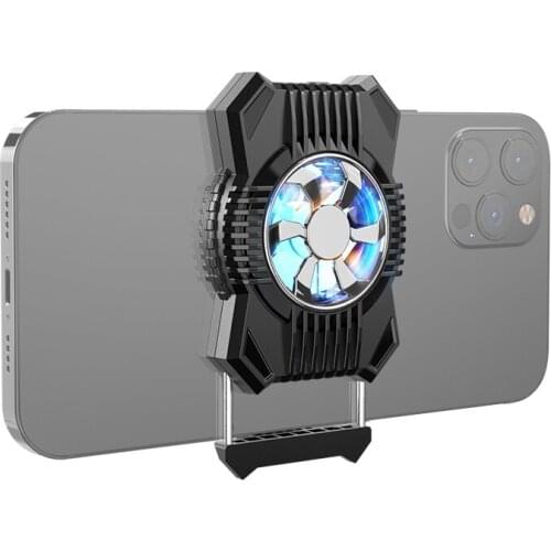 For PUBG Mobile Phone Cooler Cooling Fan Gamepad Holder Bracket Fan Radiator For IPhone Huawei Xiaomi Tablet USB Powered