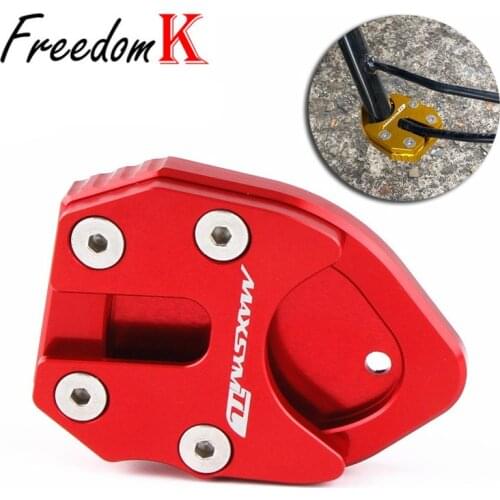 For SYM MAXSYM TL 500 TL500 MAXSYMTL500 2019 2020 Motorcycle CNC Kickstand Foot Side Stand Extension Pad Support Plate Enlarge