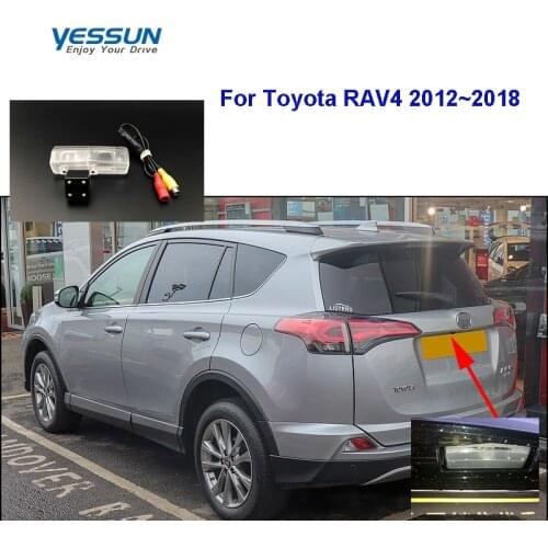Car Rear View Camera For Toyota RAV4 RAV 4 2012 2013 2014 2015 2016 ~2018 night view backup camera/car license plate camera