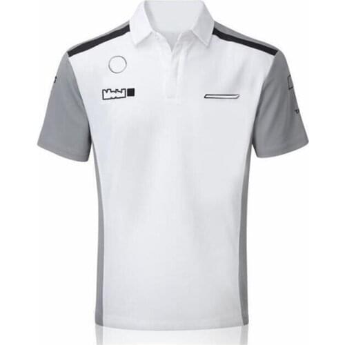 Summer f1 T-Shirt Level 1 Formula Fleet Racing Service Polo Shirt Official Comparative Customization