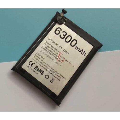 Original doogee s68 pro phone battery 6300mah 3.85V for DOOGEE S68 Pro Android 9.0 5.9inch Mobile Phone