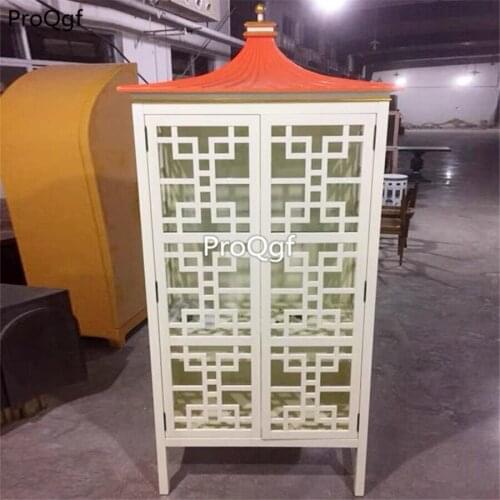 Prodgf 1Pcs A Set Ins China Castle Wine Cabinet