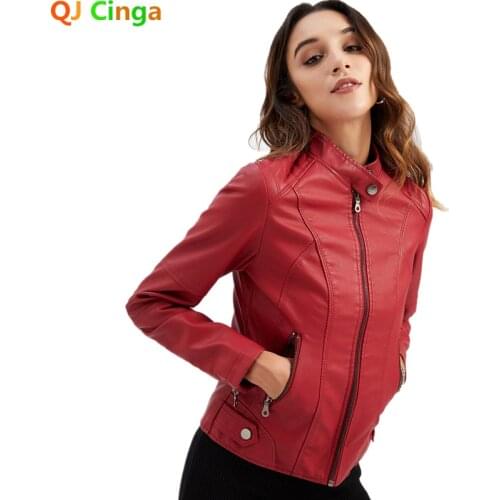Qj cinga Women's Leather Jackets