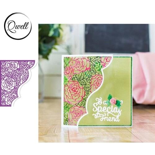 QWELL Flower Lace Frame Metal Cutting Dies for Scrapbooking and Card Making Paper Embossing Craft New 2019 die cuts