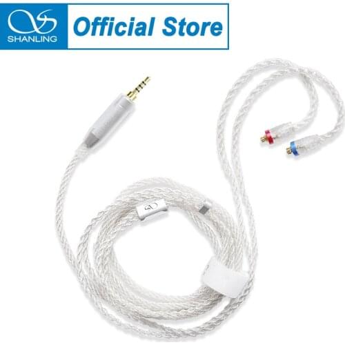 Shanling EL2 Balanced Earphone MMCX Cable EL2-25BS EL2-35SS EL2-25B 2.5/3.5mm with Furukawa Oxygen-free Copper for ME200 UP4