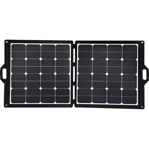 Folding solar panel 100W Outdoor Portable Solar Panel Charger For Camping Emergency Using