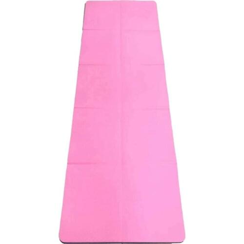 Foldable Yoga Mat Portable Non Slip Exercise Mat Fitness Equipment for Women Durable Gymnastics Mats